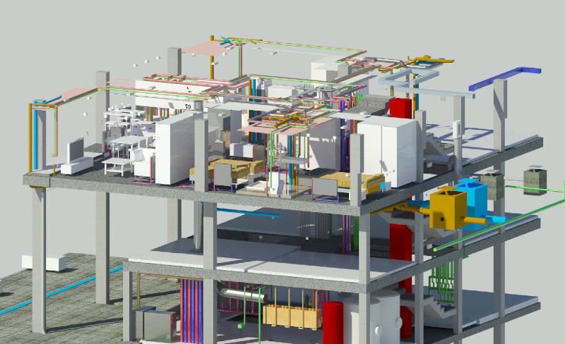 Proyecto en BIM de Naven Ingenieros