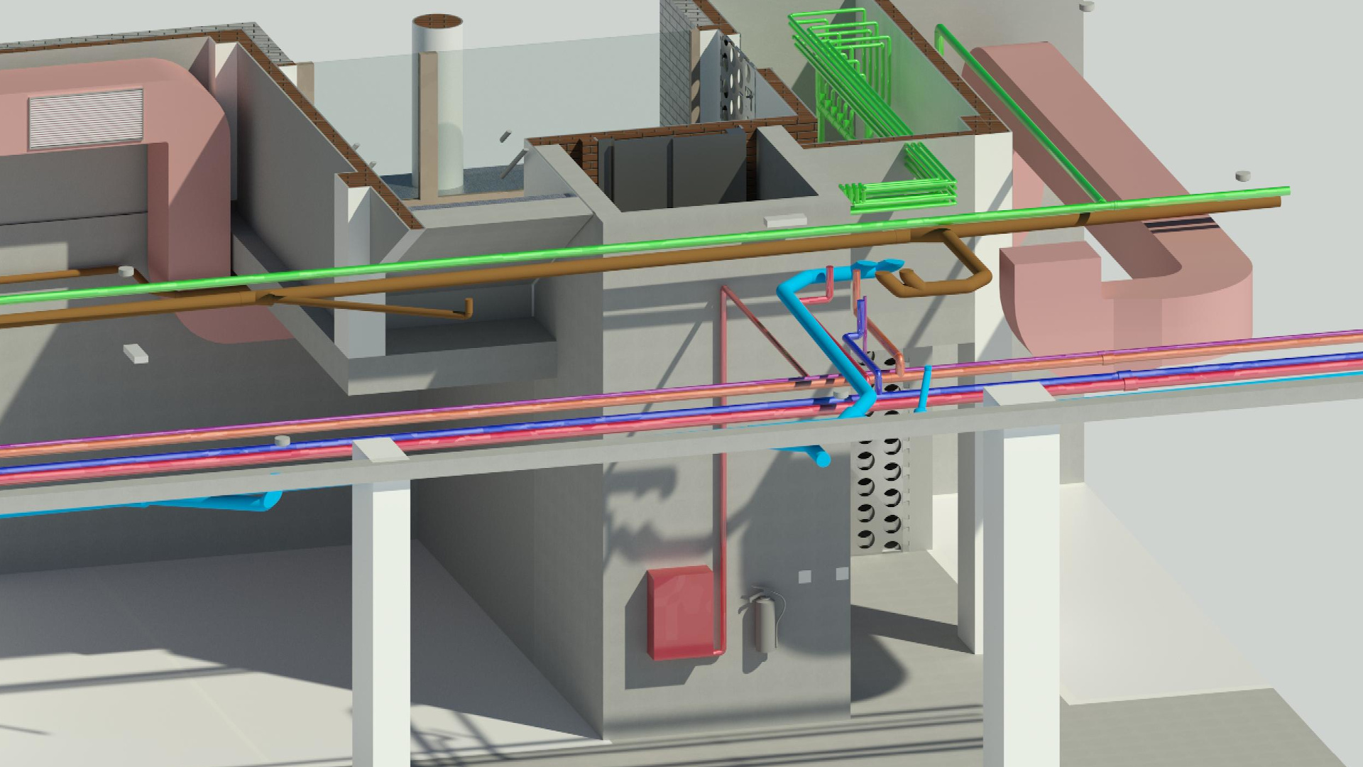 Proyectos BIM MEP instalaciones